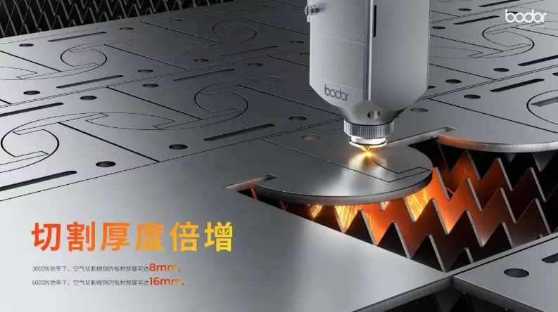 邦德激光扫描切3.0实现新一代技术跃迁,6000W切割效率最大提升200%-华机展
